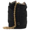 Burberry Horseshoe Drawstring Shoulder Bag With Brushed Metal Hardware Women Shoulder Bag Black 81184491