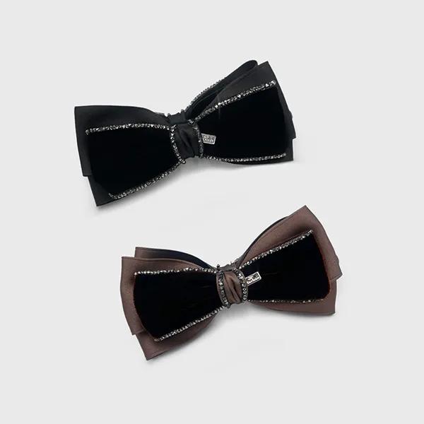 Kelly Velvet Ribbon Banana Pin JP-25-121BA