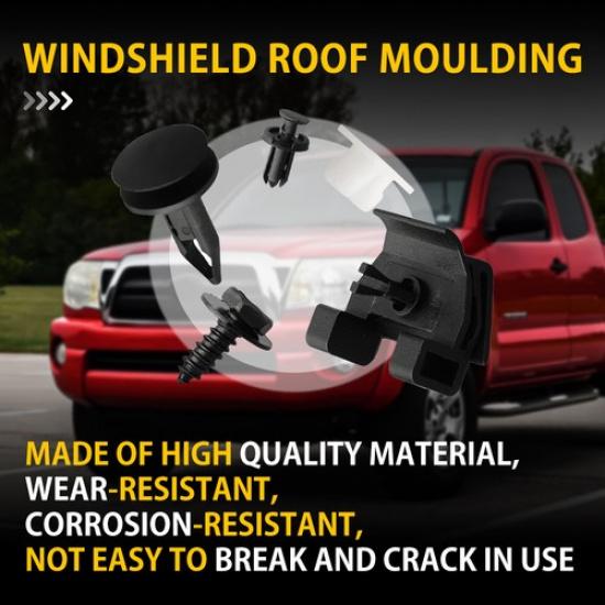 17x CLIPS TO FIX FRONT BUMPER FOR TOYOTA For COROLLA 2009- GUARANTEE TO FIX