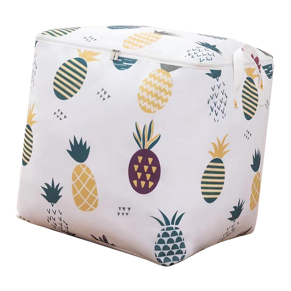 Cloth Packaging Bag Large Capacity Waterproof Non Woven Fabric Collapsible Storage for Quilt Clothes