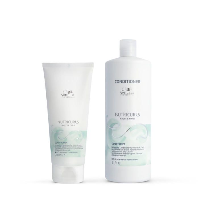 Wella Professionals Nutricurls Après-shampoing démêlant pour cheveux ondulés et bouclés 200ml
