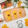 New Easter Themed Biscuit Cutter Mould Cartoon Rabbit Cat Bear Cookie Embossing Stamps Mold Baking Fondant Cake Decorating Tools