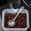 Pure Titanium Measuring Spoon : Coffee Beans/Powder, Milk/Fruit Powder – Baking, Milk Tea Shop Use, Scoop for Baristas, Bakers, Home Cooks KFS-006