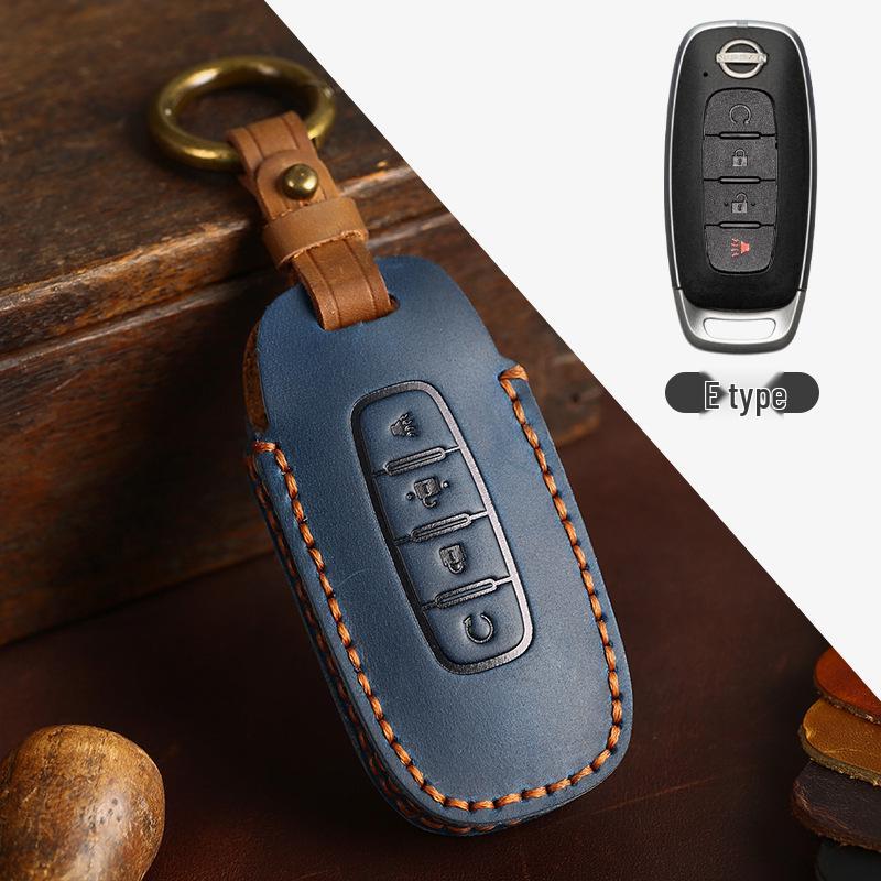 Nissan Key Case: Compatible with 23 Models Including Teana, Ariya, Sylphy, X-Trail, Tiida, Qashqai, and Kicks