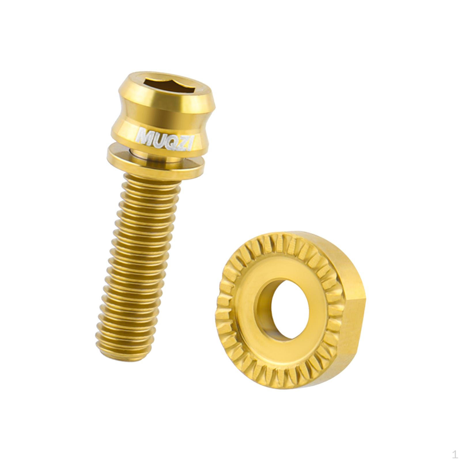 

Болт переднего переключателя для повышения производительности велосипеда Gold