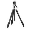 SmallRig Travel Tripod Camera Tripod Video Tripod Kit with Fluid Carbon Fiber Leveling Bowl Base and Center Ultralight Maximum Load for Travel