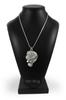 St. Bernard, Saint Bernard, Alpine Mastiff, Bernhardiner – Necklace with a Dog, Dog Pendant On a Silver Chain |