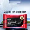 Oil Film Remover Car Glass Wipes - Stain-Free Cleaning for Glass Stains