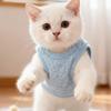 Cartoon Cat Sleeveless Vest Thickened Dog Fleece Coat Fashion Winter Dog Costume  Winter Season