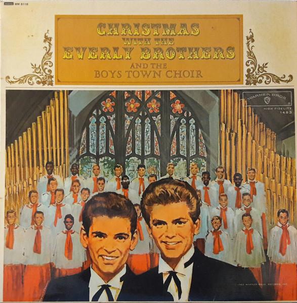 

LP Пластинка EVERLY BROTHERS & THE BOYS TOWN CHO - Рождество с Everly Brothers WM8116 Warner Bros. Re 1962 UK Поп Б/У