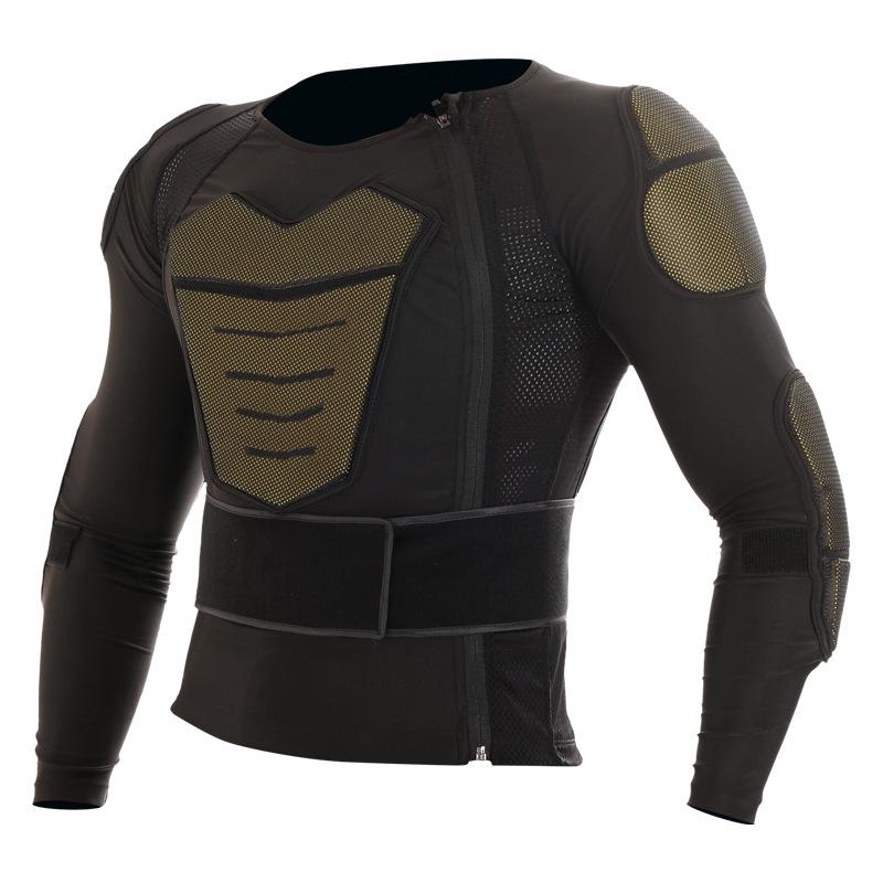 Skiing Anti-Collision Protective Sports Gear Set with Shoulder Pads and Waist Support for Rugby, Basketball, and Football