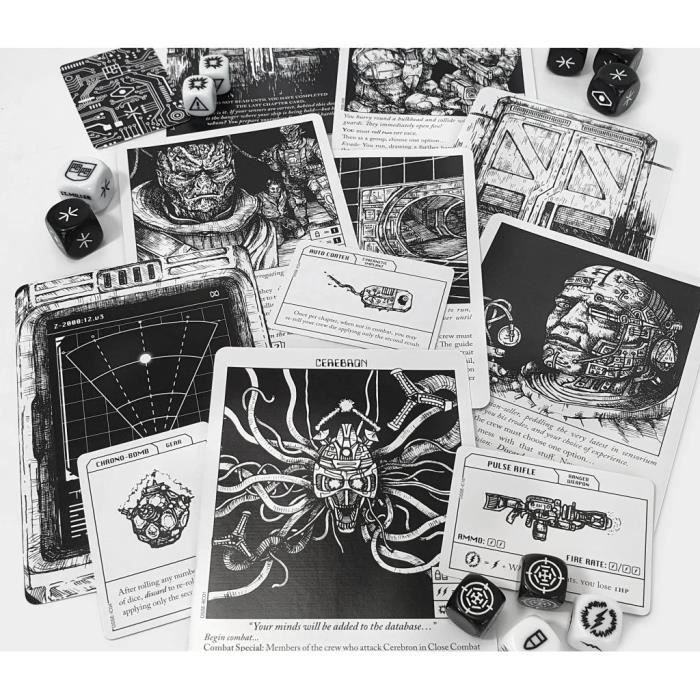 Jeu de société - Escape the Dark Sector - Aventure immersive - 1 à 4 joueurs - 14 ans et plus