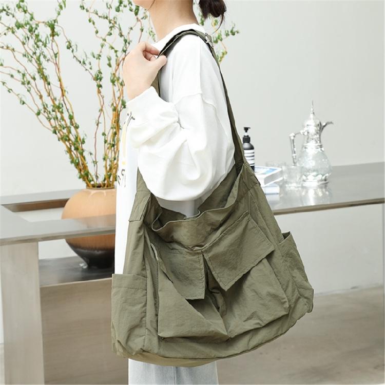 Multifunctional Nylon Crossbody Bag School Shopping Bags for Various Occasions