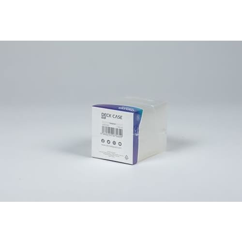 Ultimate Guard 100 Card Deck Case, Clear (UGD010307)