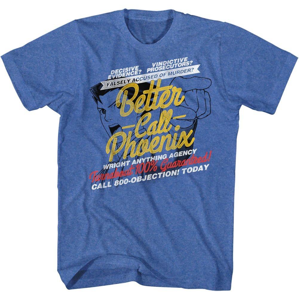 Ace Attorney Better Call Phoenix T-Shirt S разноцветный