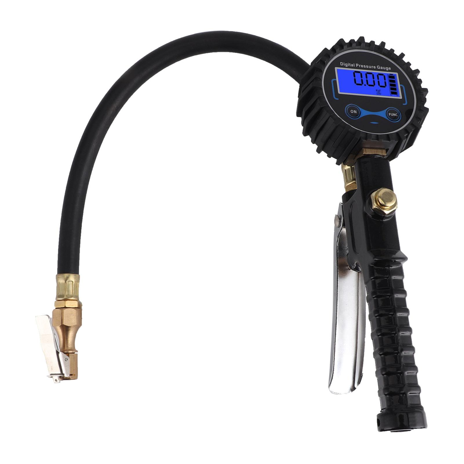 

Tire Pressure Gauge Inflator 200PSI LCD Digital Display High Accuracy for Car Auto Motorcycle