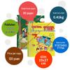 Children's Fun Encyclopedia: 2-Volume Hardcover Set for Intellectual Development and Science Exploration