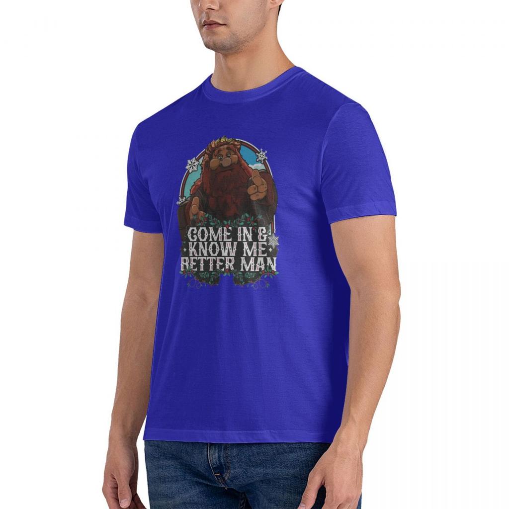 T Shirt Muppet Christmas Carol Come In And Know Me Better Man Print Casual Short Sleeve Tees Unisex Gothic T Shirt