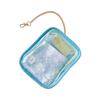 Cute Cartoon Design PVC Transparent Storage Bag Lightweight Clear Display Pouch Practical For Girls Kids Daily Use