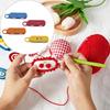 Knitting Row Counter With Ergonomic Rubber Grip Crafted From PET for Long Time Use