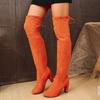 New Style Wide-fit Ankle Strap Boots with Laces, High Heels, Round Toe Women's Shoes