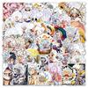 50/100pcs ONE PIECE Anime Stickers Cool Cartoon Decals Kid Toy DIY Stationery Suitcase Car Bike Waterproof Classic Manga Sticker
