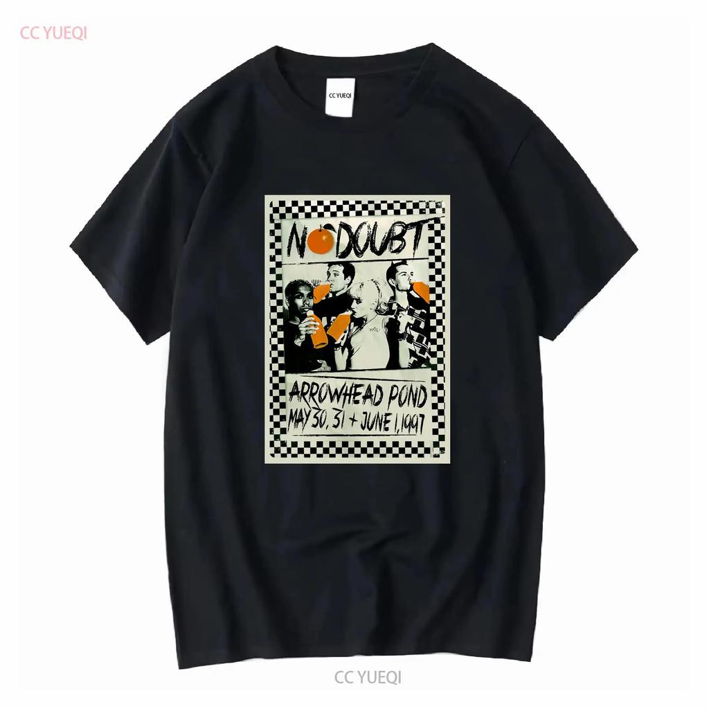 No Doubt '97 Concert Poster Softstyle T Shirt Band Music Lover Vintage Retro Long or Short Sleeves Vintage Washed Stretched