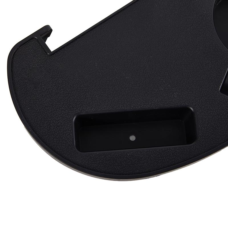 Portavasos y Bandeja para Snacks Portátil Reclinable con Ranuras para Accesorios Ranura para Teléfono Móvil Para Silla de Patio Tumbona Camping Senderismo al Aire Libre