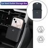 PPFX2 Car Vent Storage Box Storage Bag Tidy Organizer Phone Holder Interior For Lexus F SPORT ES ES300 GS IS GS200 LS LX570 RX300 IS25