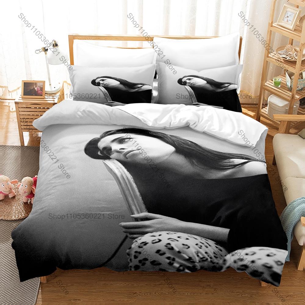 Personality Amy Winehouse Fans Gift Bedding Set New Duvet Cover Pillowcase High Quality Bed Set For Jazz & Soul Music Lovers Ret