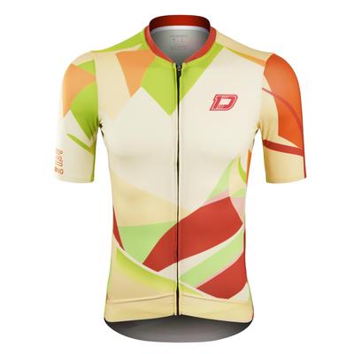 Darevie Kurzarm Radtrikot, Sommer, Unisex, mit Taschen, Kühlend, Schweißableitend, Schnelltrocknend, Atmungsaktiv, Reflektierend, DVJ240