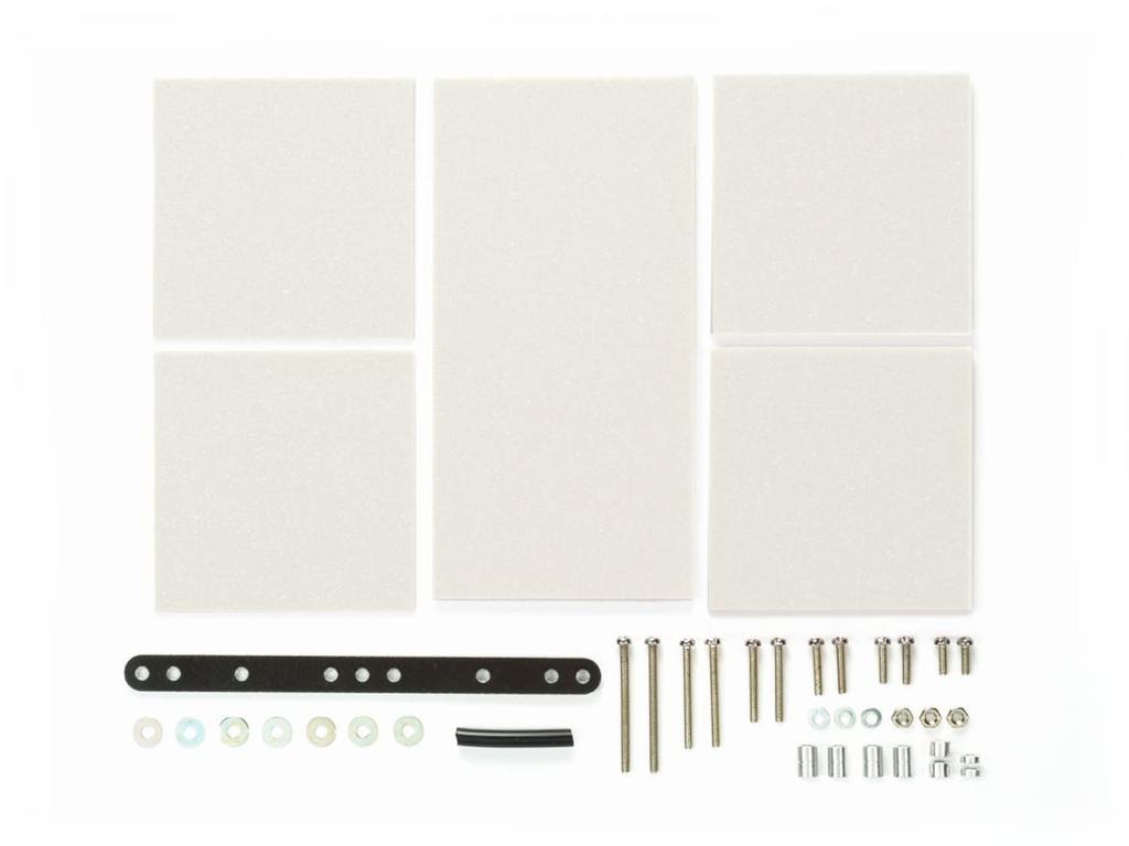 Tamiya Mini 4WD Upgrade Parts 492 Brake Sponge Set 15492 No. (1/2/3mm White)