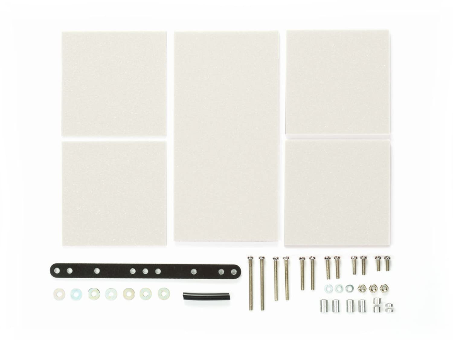 

Tamiya Mini 4WD Upgrade Parts 492 Brake Sponge Set 15492 No. (1/2/3mm White) білий