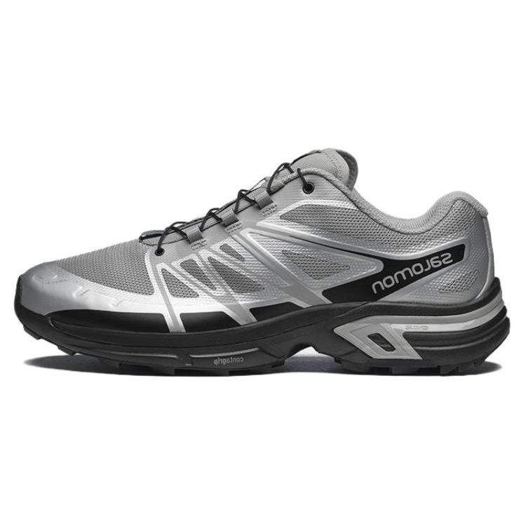 SALOMON Xt-Wings 2 Comfortable Versatile Low-Top Outdoor Functional Shoes Unisex Shoes Gray 474351