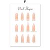 Fashion Makeup Polish Nail Types Illustration Nordic Print Posters Canvas Painting Wall Art Pictures For Bedroom Store Decor