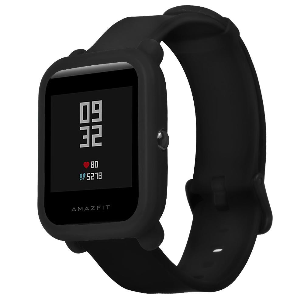 Buy Silicone Protective Case Cover For Xiaomi Huami Amazfit Bip Lite Youth Smart  Watch Cases Protector Frame Shell at affordable prices — free shipping,  real reviews with photos — Joom