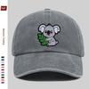 Pc Niedliches Koala-Print Baseballkappe Modisches Lässiges Design Sonnenhut Haus Freizeit Dekorative Mütze Bequem und Leicht P