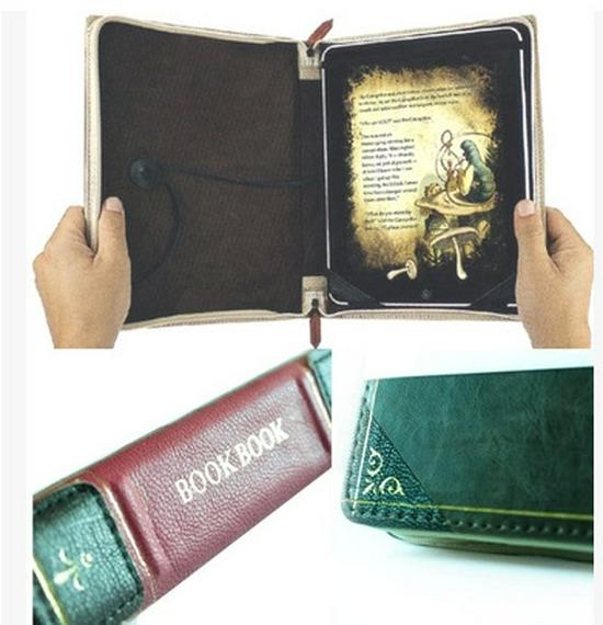 

Retro Book-Style Protective Case & Stand for iPad 34 Black Edge