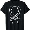 Marvel Avengers Black Panther Big Face T-Shirt