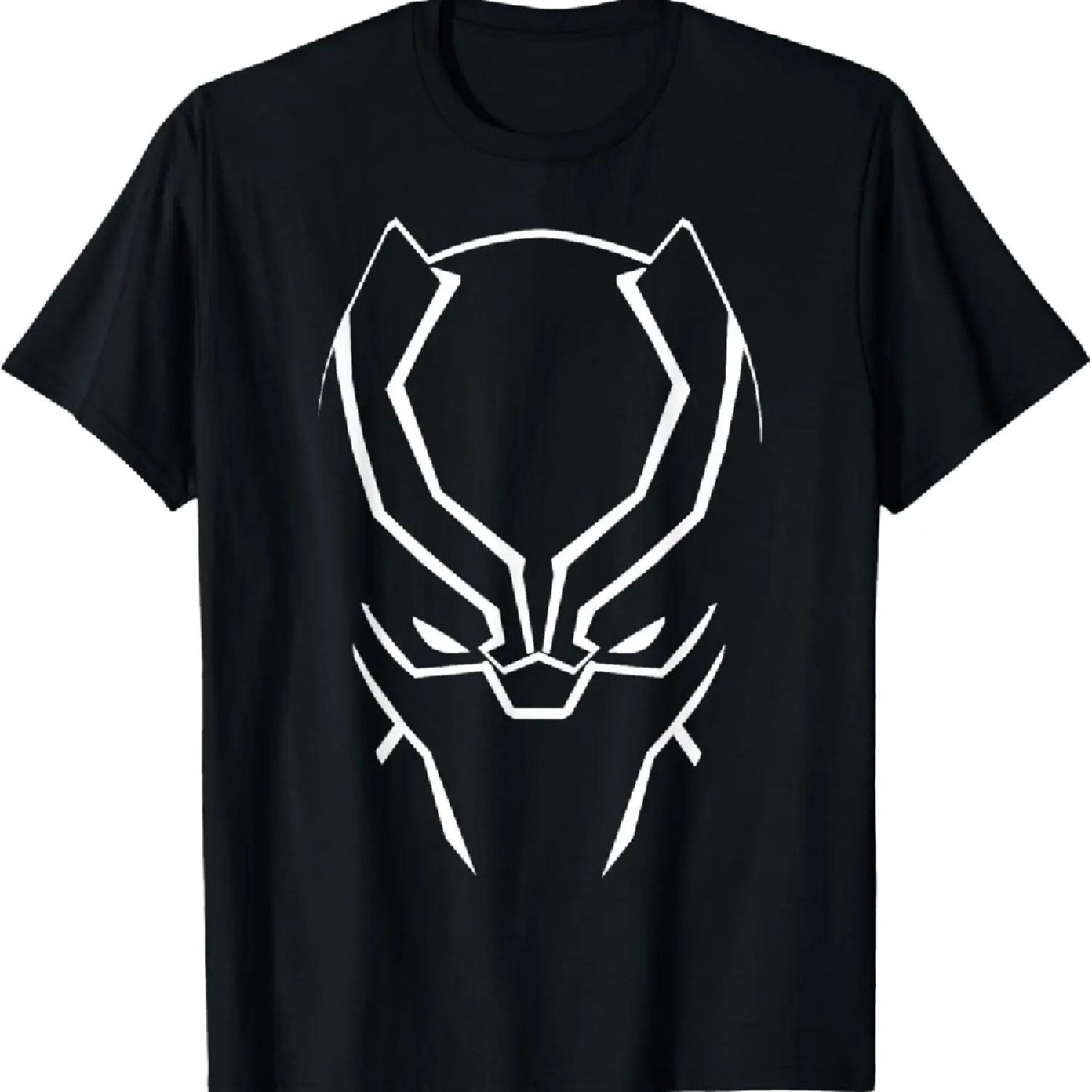 

Marvel Avengers Black Panther Big Face T-Shirt XXXXXL чёрный