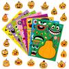 Halloween Cute Pumpkin DIY Game Stickers, Party Notebook and Gift Decoration Sealing Stickers