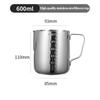 1Pcs Coffee Latte Milk Jug Milk Frother Pitcher Stainless Steel Jug Espresso Barista Pitcher Milk Pot Coffeeware Accessories