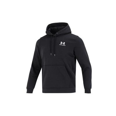 Solid Color Hooded Training Sweatshirt Men Tops Black 1373880-001