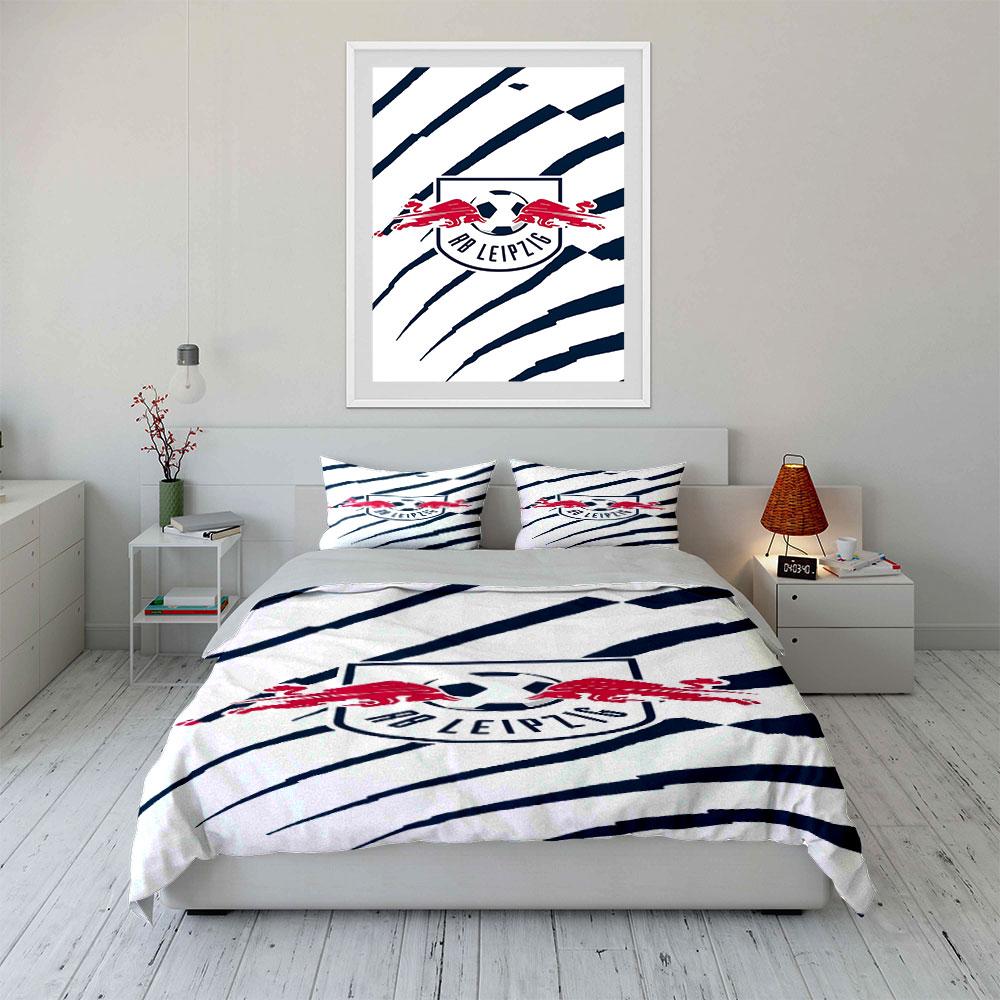 Red Bulls, Soccer Logo. Bedding Sets Duvet Cover Sets Duvet Covers Pillowcases(1*Duvet Cover 2*Pillowcases Without Duvet Insert)
