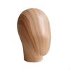 Testa di Manichino con Base Stand Finitura Legno Leggera per Rivenditori