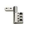 Position Control Hinge 4 Countersunk Hole Positioning Damper Small Damping Hinge 360 Degree Zinc Alloy Damping Hinge
