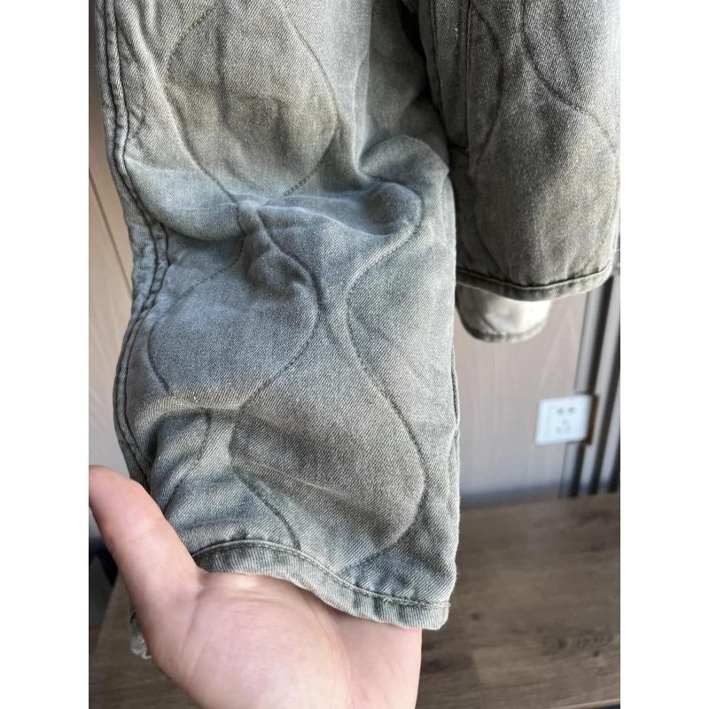 Jachetă pufă Jachetă matlasată pentru femei, cu gât rotund și mâneci lungi, buzunare frontale cu căptușeală, tivul asimetric