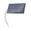 Portable Solar Plate with Wire 5V 120mA 0.8W Small Cell Module Polysilicon Board Outdoor Solar Battery Charger Easy Use