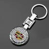 Diamond Metal Car Key Ring Buckle Keychain Case for Cadillac CTS CT5 CT6 XT5 ATS SRX XTS STS Escalade BLS Auto Accessories
