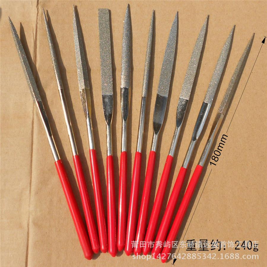 High-Quality Assorted Diamond Sandpaper File Set for Goldsmiths